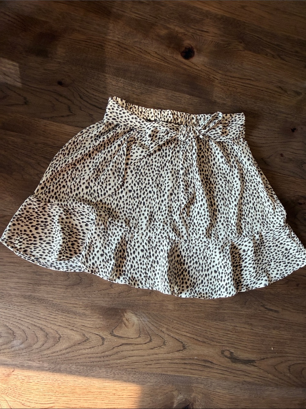 SHEIN Women's XS Leopard Skirt